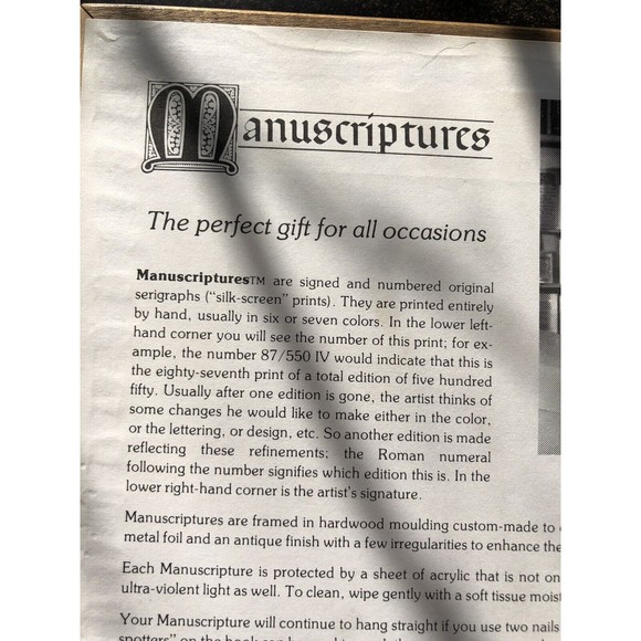 Jonathan Blocher Signed/Numbd Serigraph "Philippians 4:13" Limited Edition Print - Picture 8 of 8